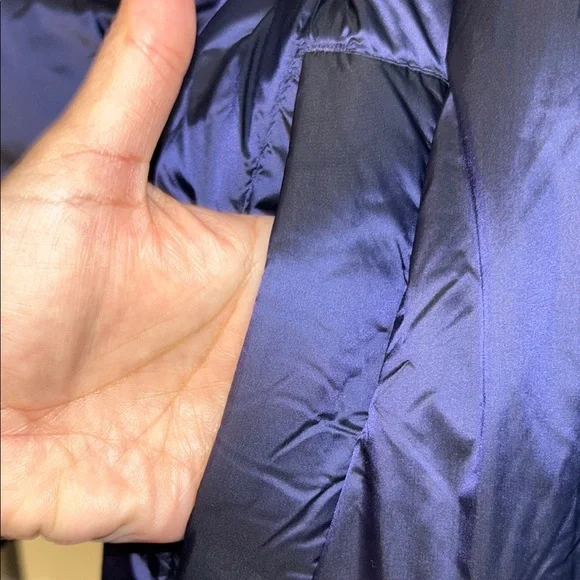 Women’s Blue Puffer Coat - Picture 9 of 9